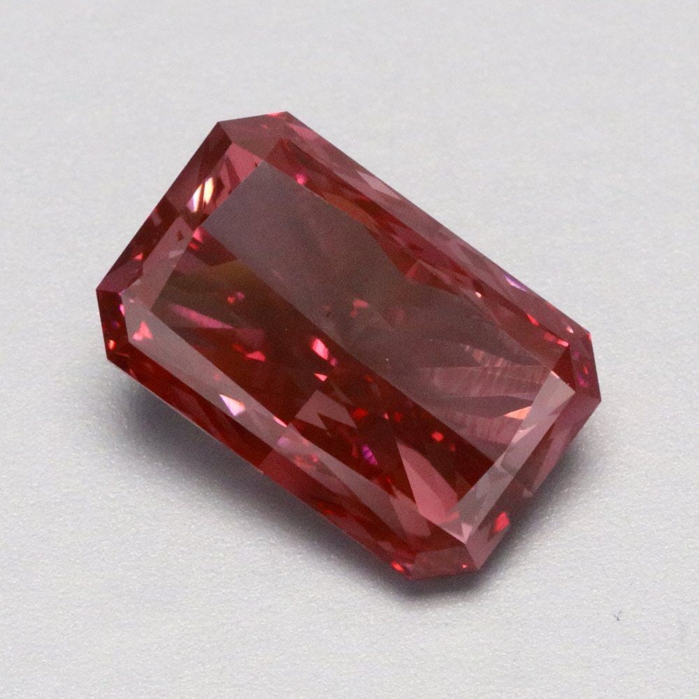 Loose Diamond - RADIANT 3.73ct Fancy Vivid Pink VS1 (1 of 1)