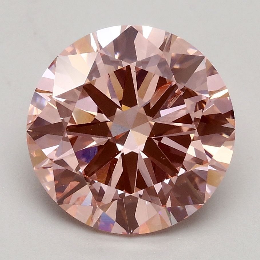 Loose Diamond - ROUND 2.5ct Fancy Intense Pink SI2: Loose Diamond - ROUND 2.5ct Fancy Intense Pink SI2 Source: This is a real non-mined Diamond that has been grown in a lab Shape: ROUND Carats: 2.5 Color: Fancy Intense Pink Certification: IGI Video: