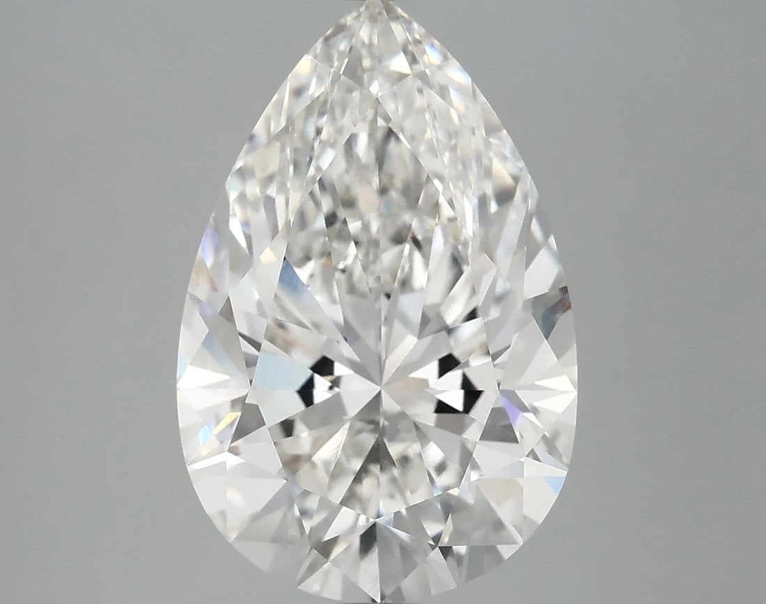 Loose Diamond - PEAR 5.03ct F VVS2: Loose Diamond - PEAR 5.03ct F VVS2 Source: This is a real non-mined Diamond that has been grown in a lab Shape: PEAR Carats: 5.03 Color: F Clarity: VVS2 Certification: IGI Video: