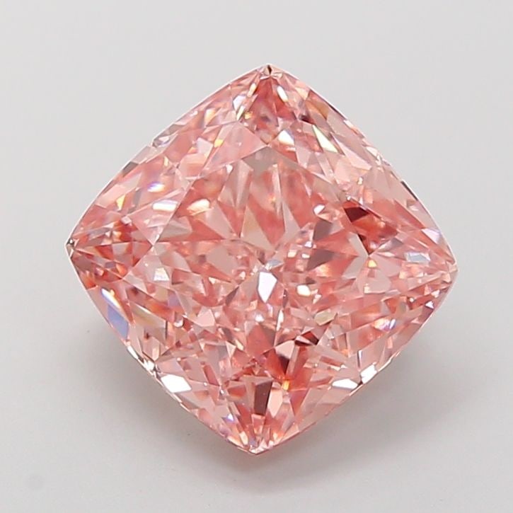 Loose Diamond - CUSHION MODIFIED 6.23ct Fancy Vivid Pink VVS2: Loose Diamond - CUSHION MODIFIED 6.23ct Fancy Vivid Pink VVS2 Source: This is a real non-mined Diamond that has been grown in a lab Shape: CUSHION MODIFIED Carats: 6.23 Color: Fancy Vivid Pink Certifi