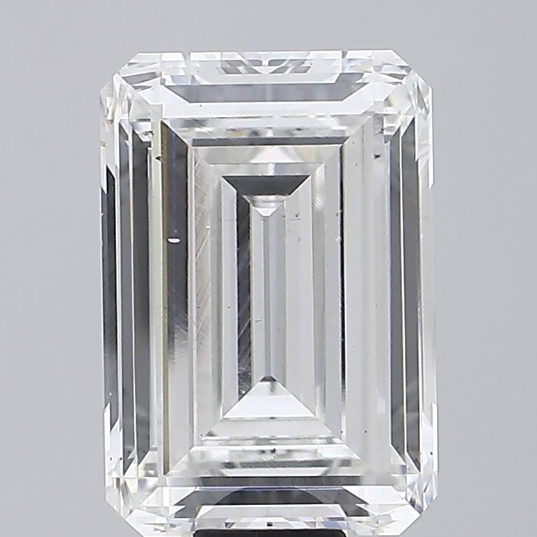 Loose Diamond - EMERALD 20.0ct F VS2: Loose Diamond - EMERALD 20.0ct F VS2 Source: This is a real non-mined Diamond that has been grown in a lab Shape: EMERALD Carats: 20.0 Color: F Clarity: VS2 Certification: IGI Video: