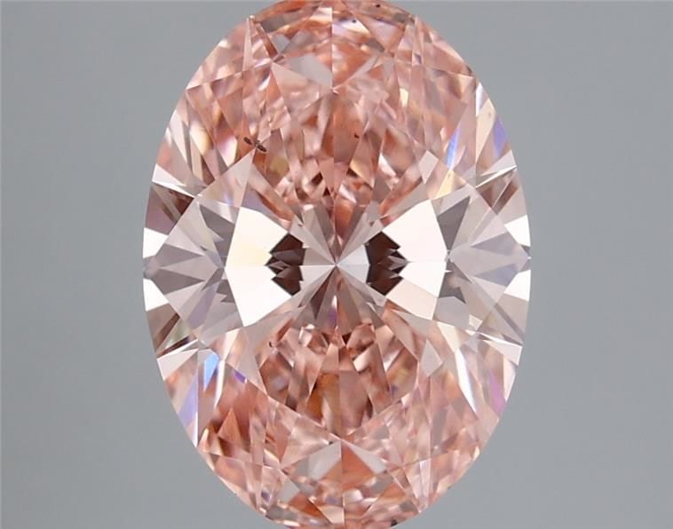 Loose Diamond - OVAL 3.02ct Fancy Vivid Pink VS2: Loose Diamond - OVAL 3.02ct Fancy Vivid Pink VS2 Source: This is a real non-mined Diamond that has been grown in a lab Shape: OVAL Carats: 3.02 Color: Fancy Vivid Pink Certification: IGI Video:
