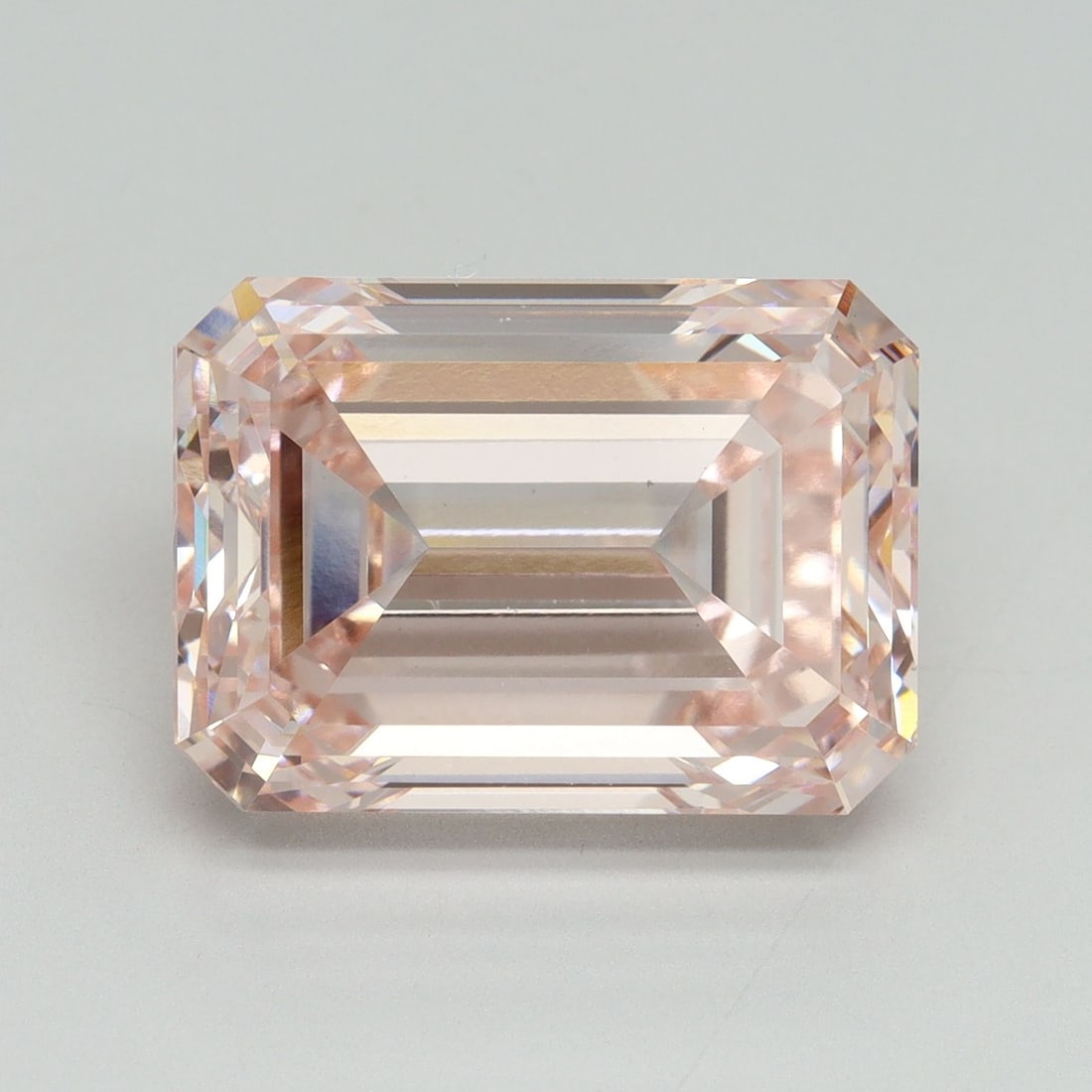 Loose Diamond - EMERALD 10.02ct Fancy Intense Pink VS1: Loose Diamond - EMERALD 10.02ct Fancy Intense Pink VS1 Source: This is a real non-mined Diamond that has been grown in a lab Shape: EMERALD Carats: 10.02 Color: Fancy Intense Pink Certification: IGI V