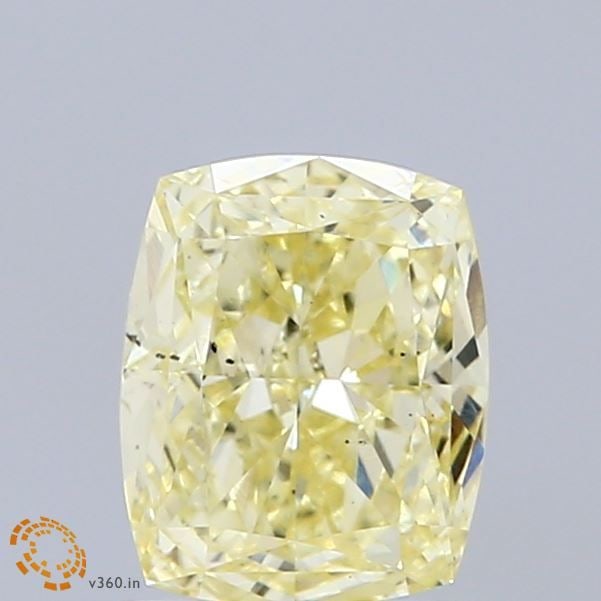 Loose Diamond - CUSHION MODIFIED 1.59ct Fancy Yellow SI1: Loose Diamond - CUSHION MODIFIED 1.59ct Fancy Yellow SI1 Source: This is a real non-mined Diamond that has been grown in a lab Shape: CUSHION MODIFIED Carats: 1.59 Color: Fancy Yellow Certification: I