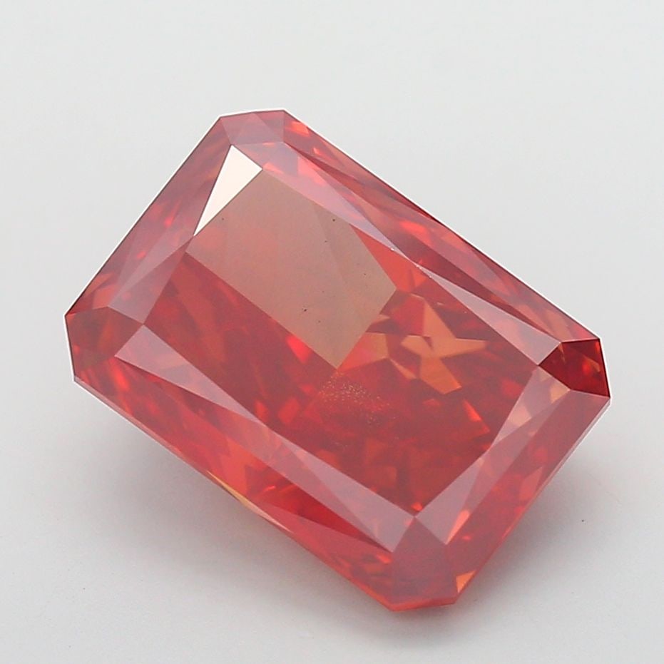 Loose Diamond - RADIANT 12.09ct Fancy Vivid Red VS2 (1 of 1)