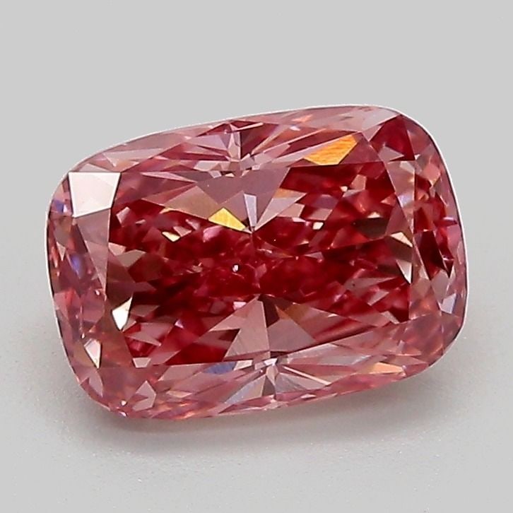 Loose Diamond - CUSHION MODIFIED 1.63ct Fancy Vivid Pink VS1: Loose Diamond - CUSHION MODIFIED 1.63ct Fancy Vivid Pink VS1 Source: This is a real non-mined Diamond that has been grown in a lab Shape: CUSHION MODIFIED Carats: 1.63 Color: Fancy Vivid Pink Certific