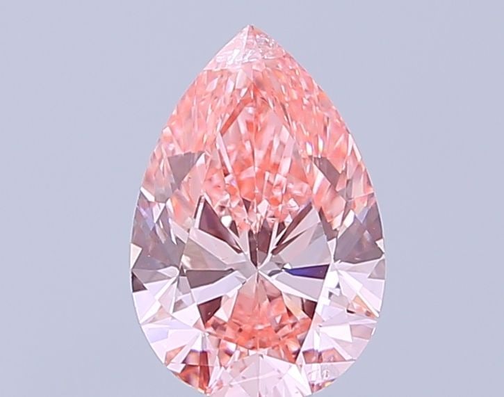 Loose Diamond - PEAR 1.5ct Fancy Vivid Pink SI1: Loose Diamond - PEAR 1.5ct Fancy Vivid Pink SI1 Source: This is a real non-mined Diamond that has been grown in a lab Shape: PEAR Carats: 1.5 Color: Fancy Vivid Pink Certification: IGI Video: