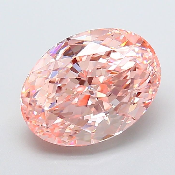 Loose Diamond - OVAL 5.06ct Fancy Intense Pink VVS2: Loose Diamond - OVAL 5.06ct Fancy Intense Pink VVS2 Source: This is a real non-mined Diamond that has been grown in a lab Shape: OVAL Carats: 5.06 Color: Fancy Intense Pink Certification: IGI Video: