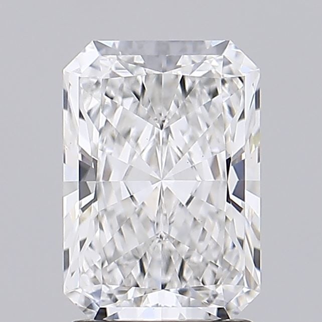 Loose Diamond - RADIANT 2.01ct D VVS2: Loose Diamond - RADIANT 2.01ct D VVS2 Source: This is a real non-mined Diamond that has been grown in a lab Shape: RADIANT Carats: 2.01 Color: D Clarity: VVS2 Certification: GCAL Video: