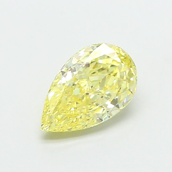 Loose Diamond - PEAR 1.08ct Fancy Yellow VVS2: Loose Diamond - PEAR 1.08ct Fancy Yellow VVS2 Source: This is a real non-mined Diamond that has been grown in a lab Shape: PEAR Carats: 1.08 Color: Fancy Yellow Certification: IGI Video: