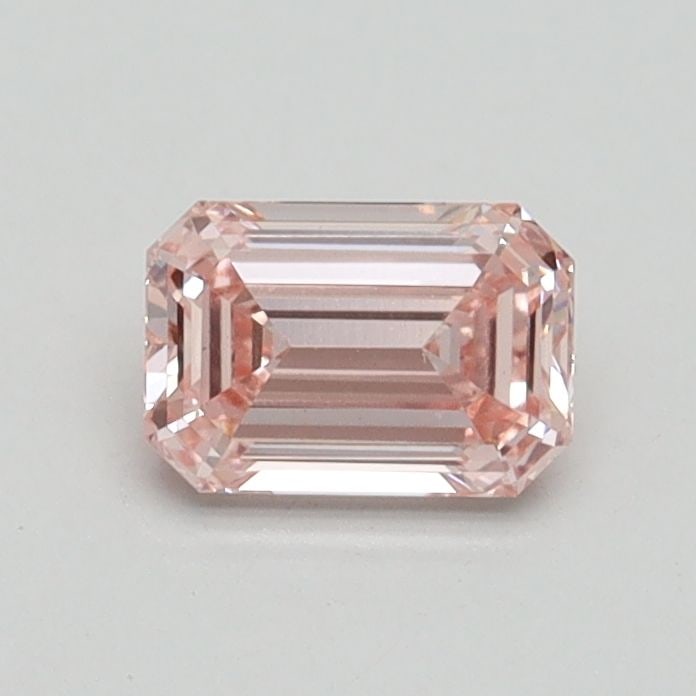 Loose Diamond - EMERALD 0.56ct Fancy Intense Pink VS1: Loose Diamond - EMERALD 0.56ct Fancy Intense Pink VS1 Source: This is a real non-mined Diamond that has been grown in a lab Shape: EMERALD Carats: 0.56 Color: Fancy Intense Pink Certification: IGI Vid