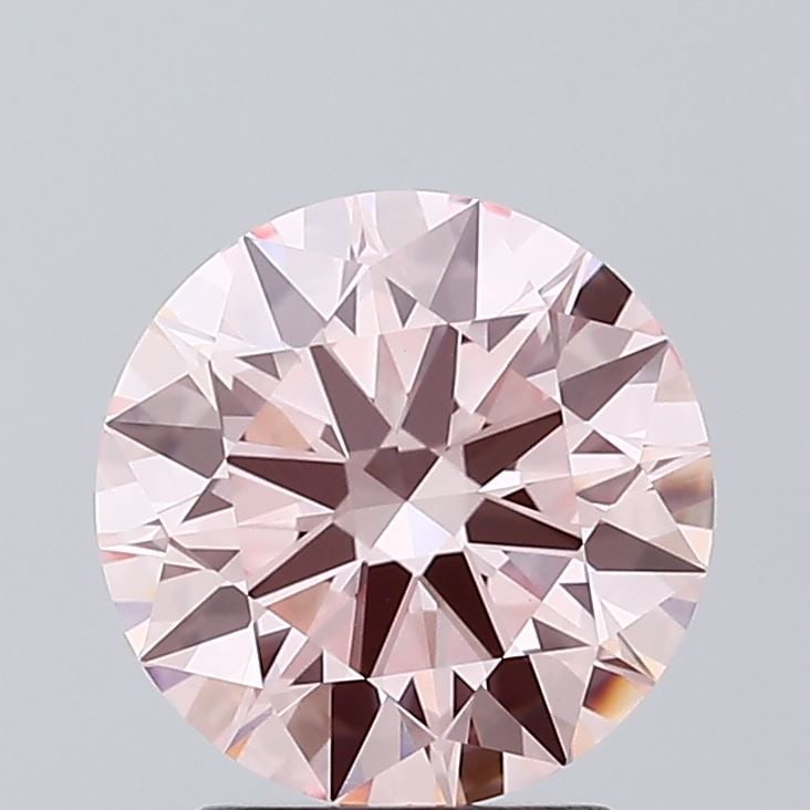 Ideal Loose Diamond - ROUND 2.08ct Fancy Vivid Pink VVS2: Ideal Loose Diamond - ROUND 2.08ct Fancy Vivid Pink VVS2 Source: This is a real non-mined Diamond that has been grown in a lab Shape: ROUND Carats: 2.08 Color: Fancy Vivid Pink Certification: IGI PLEA
