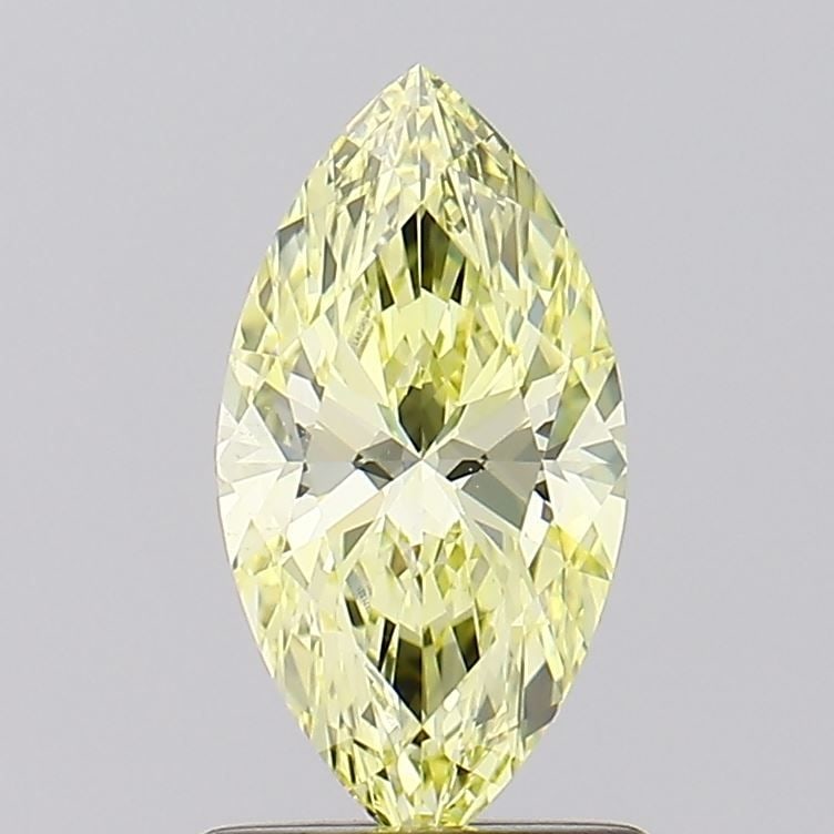 Loose Diamond - MARQUISE 1.03ct Fancy Intense Yellow VVS2: Loose Diamond - MARQUISE 1.03ct Fancy Intense Yellow VVS2 Source: This is a real non-mined Diamond that has been grown in a lab Shape: MARQUISE Carats: 1.03 Color: Fancy Intense Yellow Certification: 