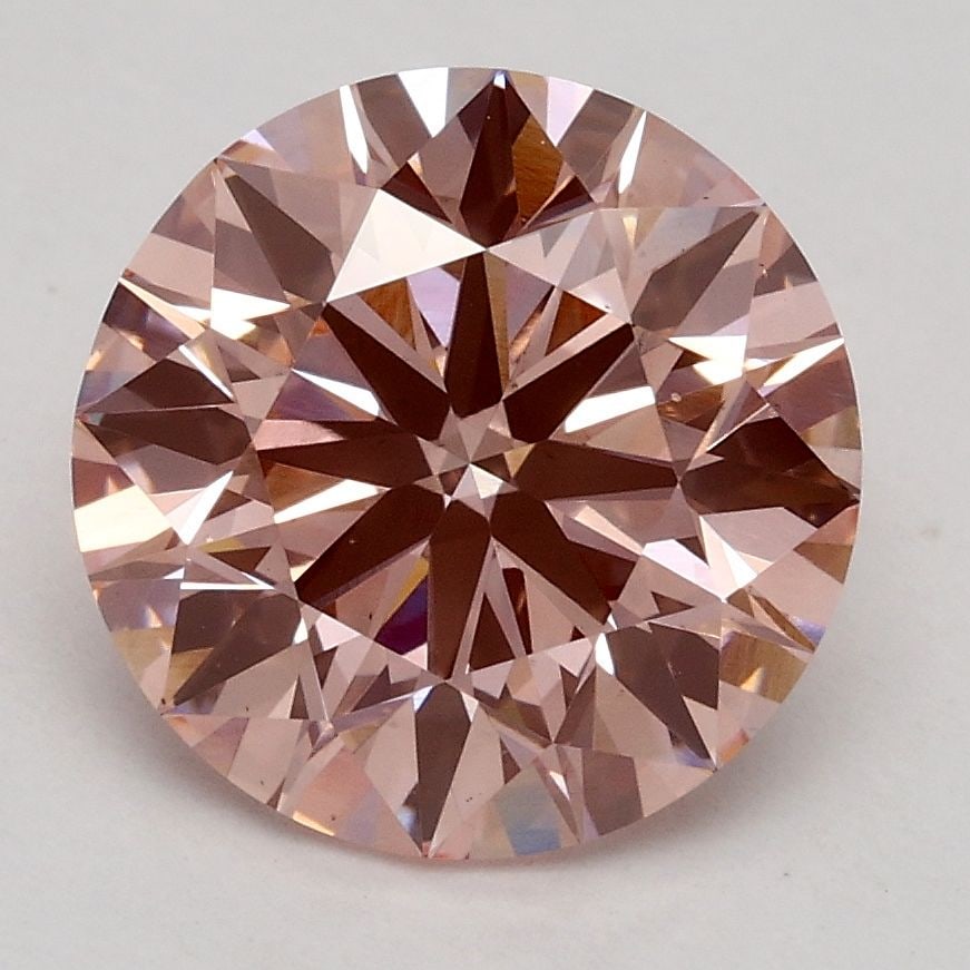 Ideal Loose Diamond - ROUND 2.33ct Fancy Intense Pink VS2: Ideal Loose Diamond - ROUND 2.33ct Fancy Intense Pink VS2 Source: This is a real non-mined Diamond that has been grown in a lab Shape: ROUND Carats: 2.33 Color: Fancy Intense Pink Certification: IGI V
