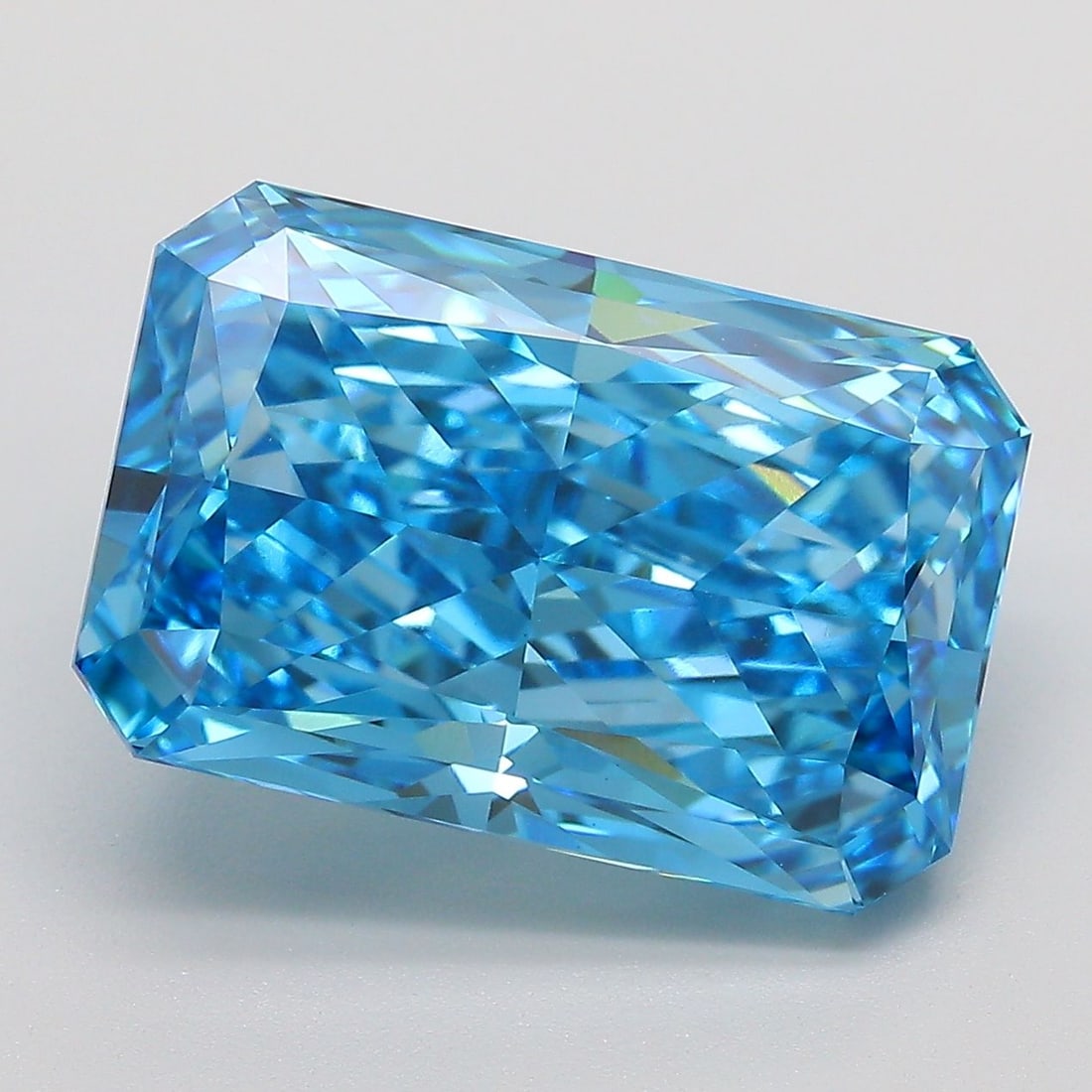 Loose Diamond - RADIANT 8.09ct Fancy Vivid Blue VVS2 (1 of 1)