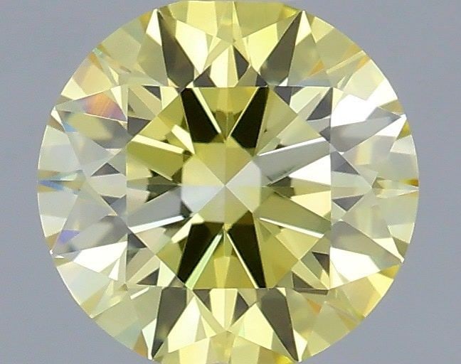 Ideal Loose Diamond - ROUND 0.47ct Fancy Yellow VVS2: Ideal Loose Diamond - ROUND 0.47ct Fancy Yellow VVS2 Source: This is a real non-mined Diamond that has been grown in a lab Shape: ROUND Carats: 0.47 Color: Fancy Yellow Certification: IGI Video: