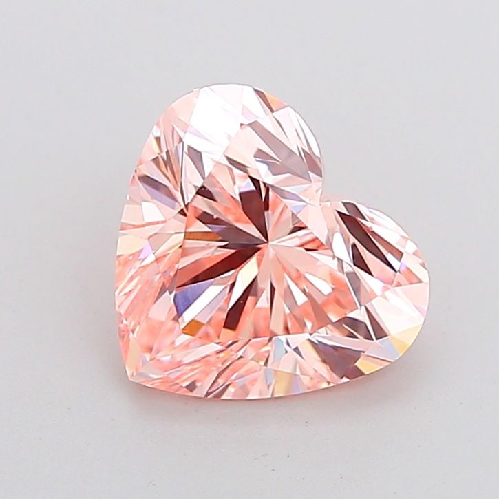 Loose Diamond - HEART 3.05ct Fancy Intense Pink VS2: Loose Diamond - HEART 3.05ct Fancy Intense Pink VS2 Source: This is a real non-mined Diamond that has been grown in a lab Shape: HEART Carats: 3.05 Color: Fancy Intense Pink Certification: IGI Video: