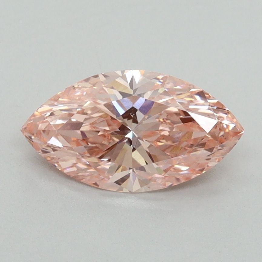 Loose Diamond - MARQUISE 1.04ct Fancy Vivid Pink VS1: Loose Diamond - MARQUISE 1.04ct Fancy Vivid Pink VS1 Source: This is a real non-mined Diamond that has been grown in a lab Shape: MARQUISE Carats: 1.04 Color: Fancy Vivid Pink Certification: IGI Video