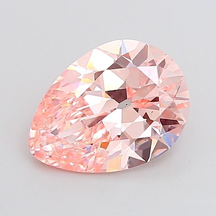 Loose Diamond - PEAR 6.06ct Fancy Intense Pink VS2: Loose Diamond - PEAR 6.06ct Fancy Intense Pink VS2 Source: This is a real non-mined Diamond that has been grown in a lab Shape: PEAR Carats: 6.06 Color: Fancy Intense Pink Certification: IGI Video: