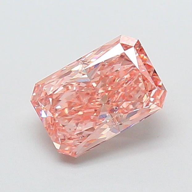Loose Diamond - RADIANT 1.62ct Fancy Vivid Pink VS2: Loose Diamond - RADIANT 1.62ct Fancy Vivid Pink VS2 Source: This is a real non-mined Diamond that has been grown in a lab Shape: RADIANT Carats: 1.62 Color: Fancy Vivid Pink Certification: IGI Video: