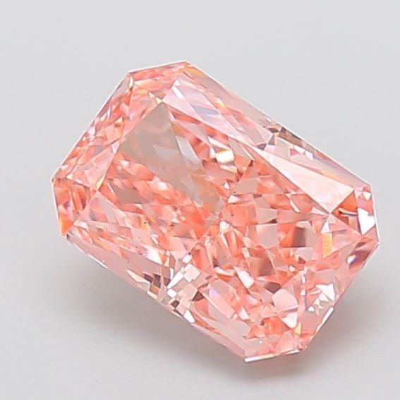 Loose Diamond - RADIANT 2.51ct Fancy Vivid Pink VS1: Loose Diamond - RADIANT 2.51ct Fancy Vivid Pink VS1 Source: This is a real non-mined Diamond that has been grown in a lab Shape: RADIANT Carats: 2.51 Color: Fancy Vivid Pink Certification: IGI Video: