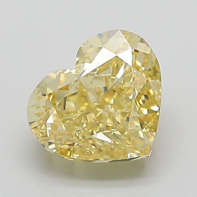 Loose Diamond - HEART 1.55ct Fancy Intense Yellow VVS2: Loose Diamond - HEART 1.55ct Fancy Intense Yellow VVS2 Source: This is a real non-mined Diamond that has been grown in a lab Shape: HEART Carats: 1.55 Color: Fancy Intense Yellow Certification: IGI