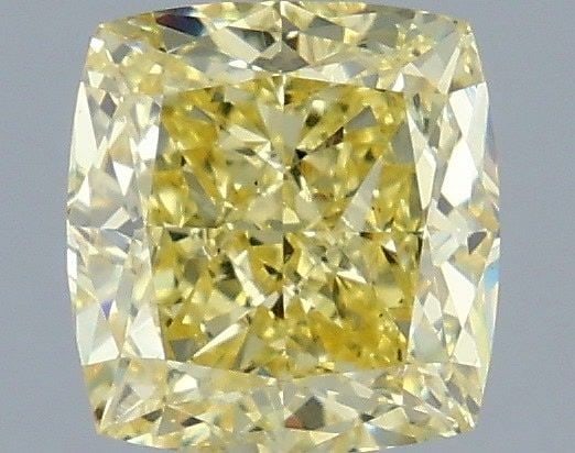 Loose Diamond - CUSHION MODIFIED 2.02ct Fancy Intense Yellow VS1 (1 of 1)