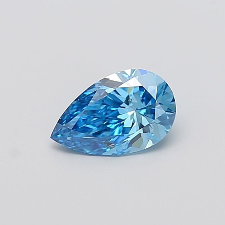 Loose Diamond - PEAR 1.04ct Fancy Vivid Blue VS2: Loose Diamond - PEAR 1.04ct Fancy Vivid Blue VS2 Source: This is a real non-mined Diamond that has been grown in a lab Shape: PEAR Carats: 1.04 Color: Fancy Vivid Blue Certification: IGI Video: