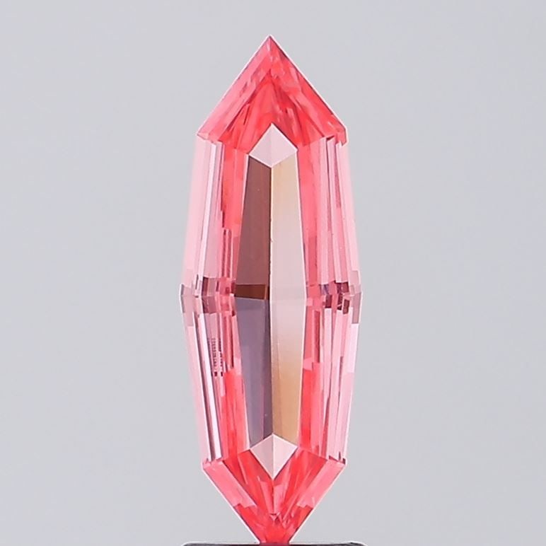 Loose Diamond - OCTAGONAL 1.58ct Fancy Vivid Pink VVS2: Loose Diamond - OCTAGONAL 1.58ct Fancy Vivid Pink VVS2 Source: This is a real non-mined Diamond that has been grown in a lab Shape: OCTAGONAL Carats: 1.58 Color: Fancy Vivid Pink Certification: IGI Vi