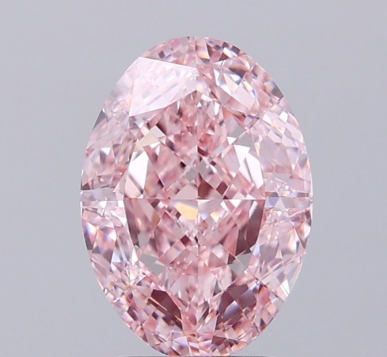 Loose Diamond - OVAL 3.09ct Fancy Intense Pink VVS2: Loose Diamond - OVAL 3.09ct Fancy Intense Pink VVS2 Source: This is a real non-mined Diamond that has been grown in a lab Shape: OVAL Carats: 3.09 Color: Fancy Intense Pink Certification: IGI Video: