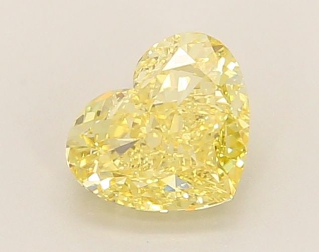 Loose Diamond - HEART 1.05ct Fancy Intense Yellow VVS2: Loose Diamond - HEART 1.05ct Fancy Intense Yellow VVS2 Source: This is a real non-mined Diamond that has been grown in a lab Shape: HEART Carats: 1.05 Color: Fancy Intense Yellow Certification: IGI