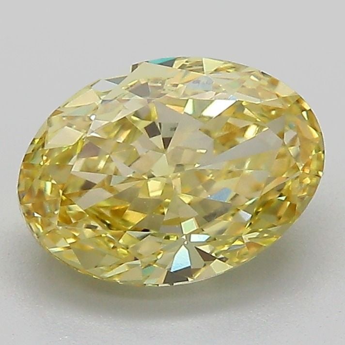 Loose Diamond - OVAL 2.01ct Fancy Intense Yellow VS2: Loose Diamond - OVAL 2.01ct Fancy Intense Yellow VS2 Source: This is a real non-mined Diamond that has been grown in a lab Shape: OVAL Carats: 2.01 Color: Fancy Intense Yellow Certification: IGI Video