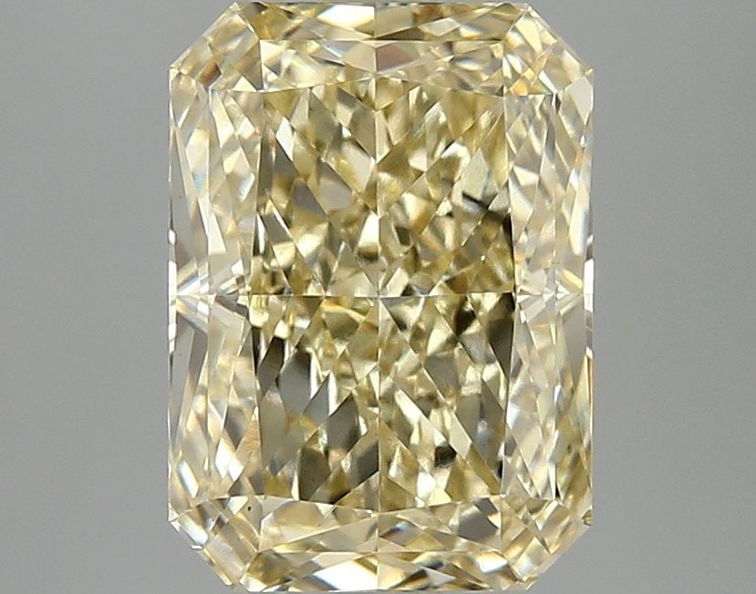 Loose Diamond - RADIANT 4.07ct Fancy Intense Yellow VS1: Loose Diamond - RADIANT 4.07ct Fancy Intense Yellow VS1 Source: This is a real non-mined Diamond that has been grown in a lab Shape: RADIANT Carats: 4.07 Color: Fancy Intense Yellow Certification: IGI