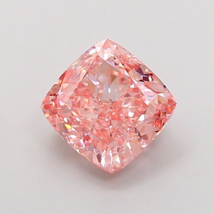 Loose Diamond - CUSHION MODIFIED 3.07ct Fancy Vivid Pink VS1: Loose Diamond - CUSHION MODIFIED 3.07ct Fancy Vivid Pink VS1 Source: This is a real non-mined Diamond that has been grown in a lab Shape: CUSHION MODIFIED Carats: 3.07 Color: Fancy Vivid Pink Certific