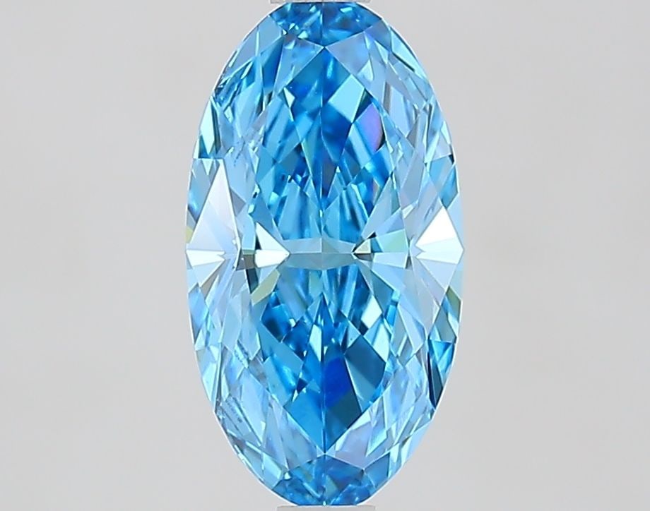 Loose Diamond - OVAL 1.41ct Fancy Vivid Blue VS1: Loose Diamond - OVAL 1.41ct Fancy Vivid Blue VS1 Source: This is a real non-mined Diamond that has been grown in a lab Shape: OVAL Carats: 1.41 Color: Fancy Vivid Blue Certification: IGI Video: Video