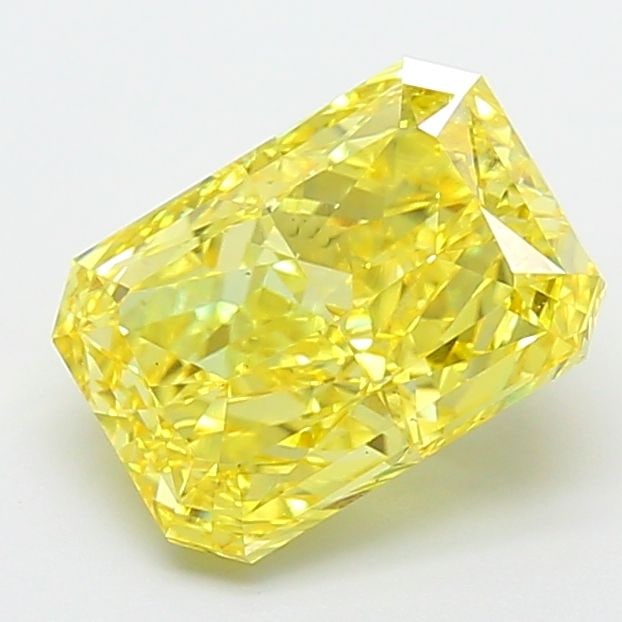 Loose Diamond - RADIANT 3.51ct Fancy Vivid Yellow VS1: Loose Diamond - RADIANT 3.51ct Fancy Vivid Yellow VS1 Source: This is a real non-mined Diamond that has been grown in a lab Shape: RADIANT Carats: 3.51 Color: Fancy Vivid Yellow Certification: IGI Vid