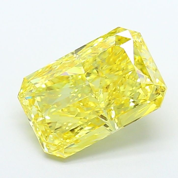 Loose Diamond - RADIANT 4.52ct Fancy Vivid Yellow VS1: Loose Diamond - RADIANT 4.52ct Fancy Vivid Yellow VS1 Source: This is a real non-mined Diamond that has been grown in a lab Shape: RADIANT Carats: 4.52 Color: Fancy Vivid Yellow Certification: IGI Vid