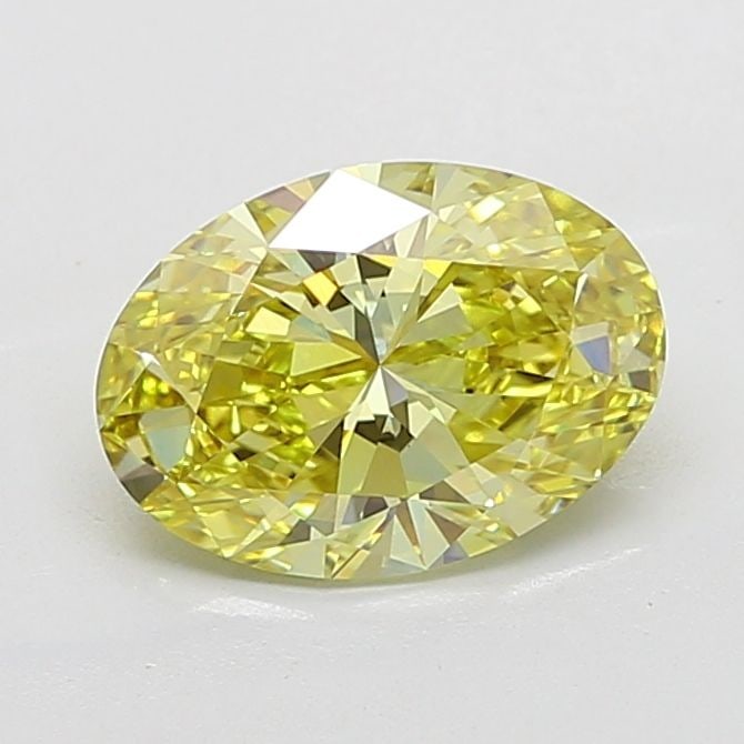 Loose Diamond - OVAL 3.1ct Fancy Intense Yellow VVS2: Loose Diamond - OVAL 3.1ct Fancy Intense Yellow VVS2 Source: This is a real non-mined Diamond that has been grown in a lab Shape: OVAL Carats: 3.1 Color: Fancy Intense Yellow Certification: IGI Video:
