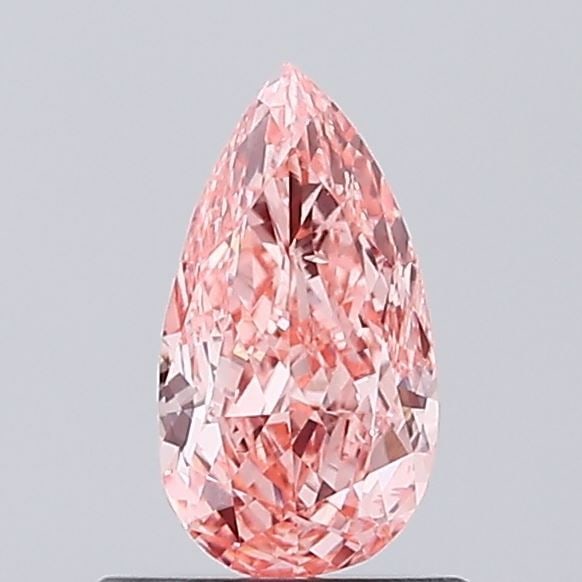 Loose Diamond - PEAR 0.67ct Fancy Vivid Pink VS1: Loose Diamond - PEAR 0.67ct Fancy Vivid Pink VS1 Source: This is a real non-mined Diamond that has been grown in a lab Shape: PEAR Carats: 0.67 Color: Fancy Vivid Pink Certification: IGI Video: