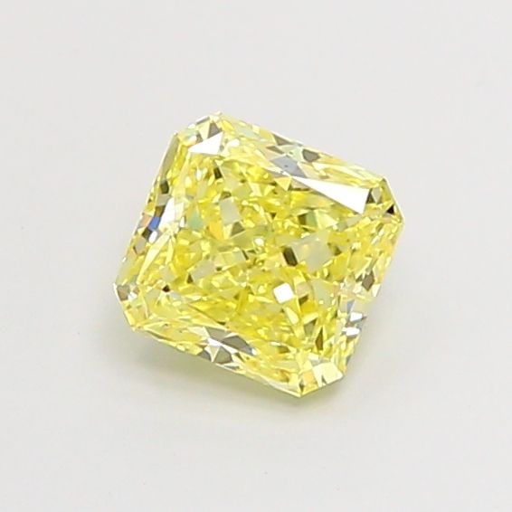 Loose Diamond - SQUARE RADIANT 1.03ct Fancy Intense Yellow VS2: Loose Diamond - SQUARE RADIANT 1.03ct Fancy Intense Yellow VS2 Source: This is a real non-mined Diamond that has been grown in a lab Shape: SQUARE RADIANT Carats: 1.03 Color: Fancy Intense Yellow Cert