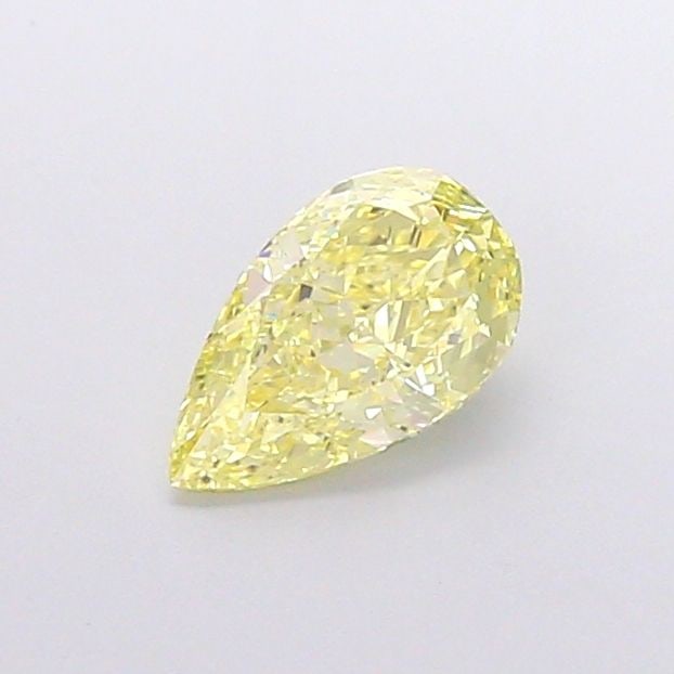 Loose Diamond - PEAR 1.07ct Fancy Intense Yellow VVS2: Loose Diamond - PEAR 1.07ct Fancy Intense Yellow VVS2 Source: This is a real non-mined Diamond that has been grown in a lab Shape: PEAR Carats: 1.07 Color: Fancy Intense Yellow Certification: IGI Vide