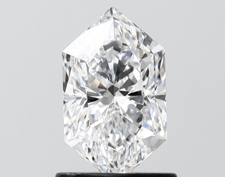 Loose Diamond - HEXAGONAL 1.07ct D VVS2: Loose Diamond - HEXAGONAL 1.07ct D VVS2 Source: This is a real non-mined Diamond that has been grown in a lab Shape: HEXAGONAL Carats: 1.07 Color: D Clarity: VVS2 Certification: IGI Video: