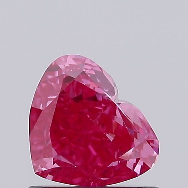 Loose Diamond - HEART 0.65ct Fancy Vivid Red VVS2 (1 of 1)