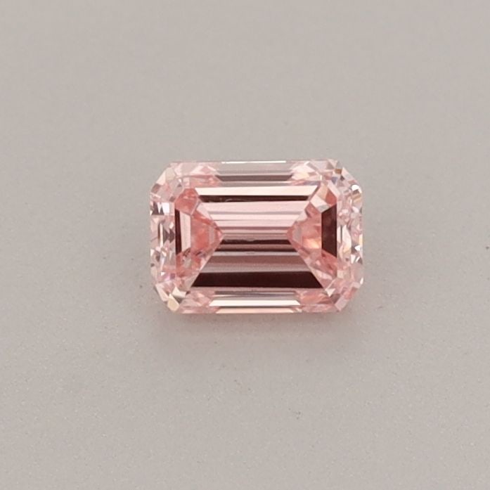 Loose Diamond - EMERALD 0.27ct Fancy Vivid Pink VS1: Loose Diamond - EMERALD 0.27ct Fancy Vivid Pink VS1 Source: This is a real non-mined Diamond that has been grown in a lab Shape: EMERALD Carats: 0.27 Color: Fancy Vivid Pink Certification: IGI Video: