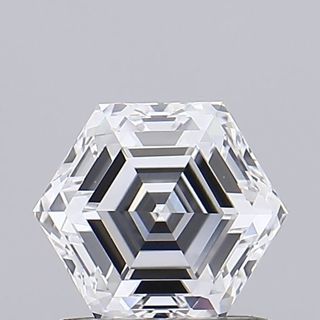 Loose Diamond - HEXAGONAL 1.04ct D VVS1: Loose Diamond - HEXAGONAL 1.04ct D VVS1 Source: This is a real non-mined Diamond that has been grown in a lab Shape: HEXAGONAL Carats: 1.04 Color: D Clarity: VVS1 Certification: IGI Video: