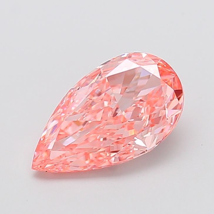 Loose Diamond - PEAR 2.58ct Fancy Vivid Pink VS1: Loose Diamond - PEAR 2.58ct Fancy Vivid Pink VS1 Source: This is a real non-mined Diamond that has been grown in a lab Shape: PEAR Carats: 2.58 Color: Fancy Vivid Pink Certification: IGI Video: