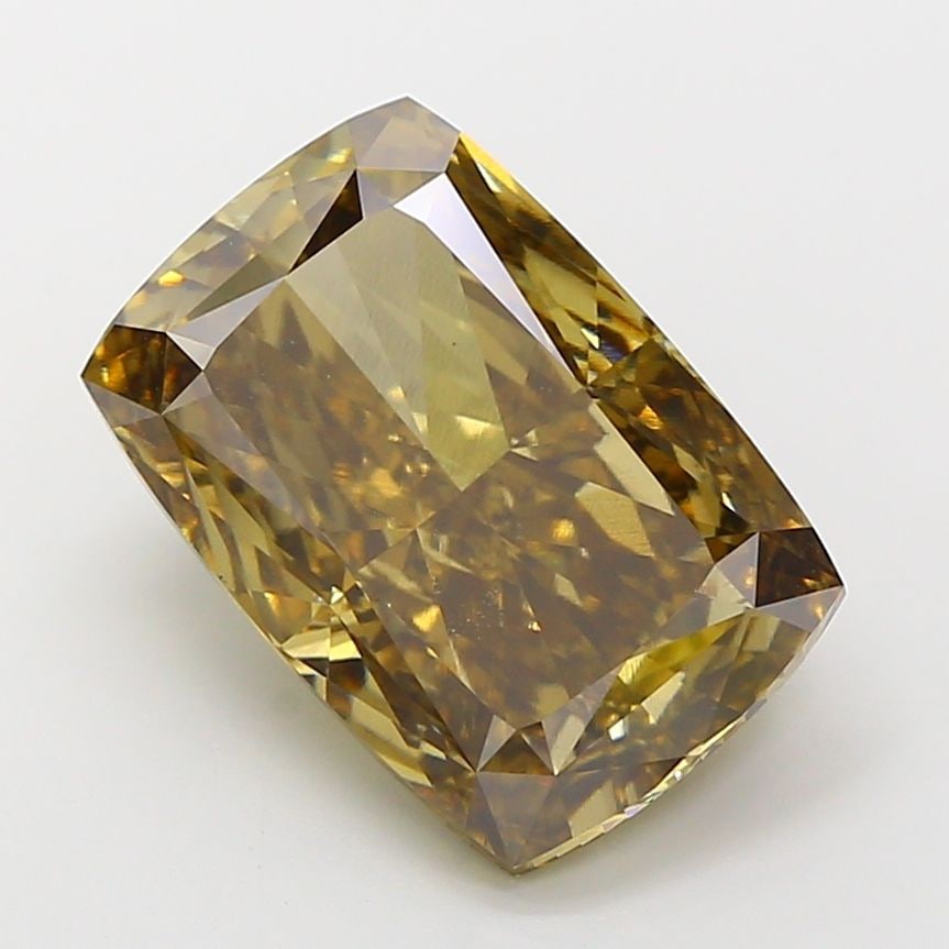 Loose Diamond - CUSHION MODIFIED 9.16ct Fancy Intense Brown VS1: Loose Diamond - CUSHION MODIFIED 9.16ct Fancy Intense Brown VS1 Source: This is a real non-mined Diamond that has been grown in a lab Shape: CUSHION MODIFIED Carats: 9.16 Color: Fancy Intense Brown Ce