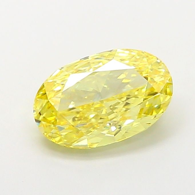 Loose Diamond - OVAL 2.02ct Fancy Intense Yellow SI1: Loose Diamond - OVAL 2.02ct Fancy Intense Yellow SI1 Source: This is a real non-mined Diamond that has been grown in a lab Shape: OVAL Carats: 2.02 Color: Fancy Intense Yellow Certification: IGI Video