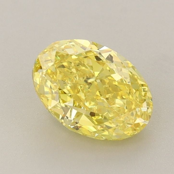 Loose Diamond - OVAL 1.2ct Fancy Vivid Yellow VS1: Loose Diamond - OVAL 1.2ct Fancy Vivid Yellow VS1 Source: This is a real non-mined Diamond that has been grown in a lab Shape: OVAL Carats: 1.2 Color: Fancy Vivid Yellow Certification: IGI Video: