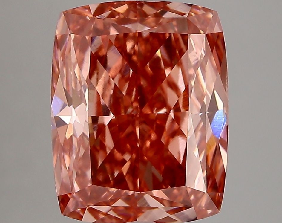 Loose Diamond - CUSHION MODIFIED 4.67ct Fancy Vivid Pink VS1: Loose Diamond - CUSHION MODIFIED 4.67ct Fancy Vivid Pink VS1 Source: This is a real non-mined Diamond that has been grown in a lab Shape: CUSHION MODIFIED Carats: 4.67 Color: Fancy Vivid Pink Certific
